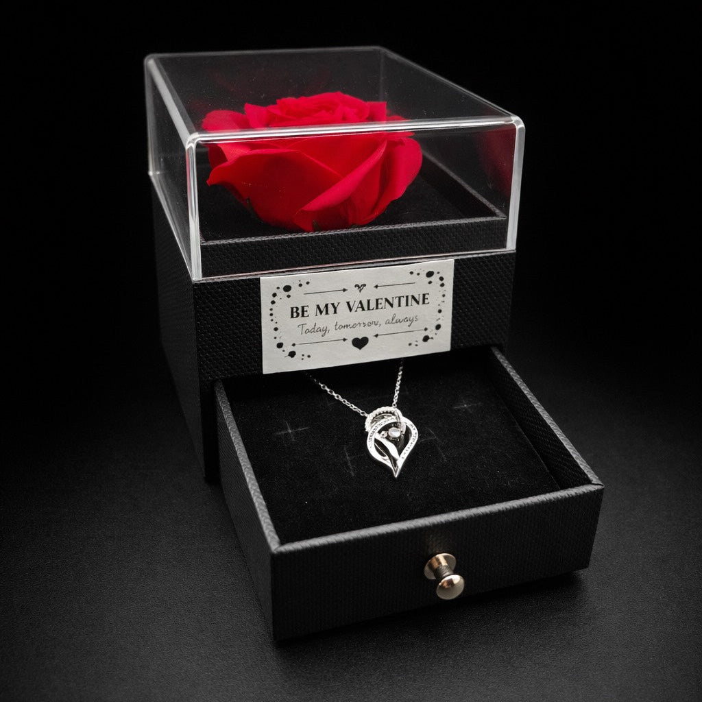 Coffret Rose & Collier