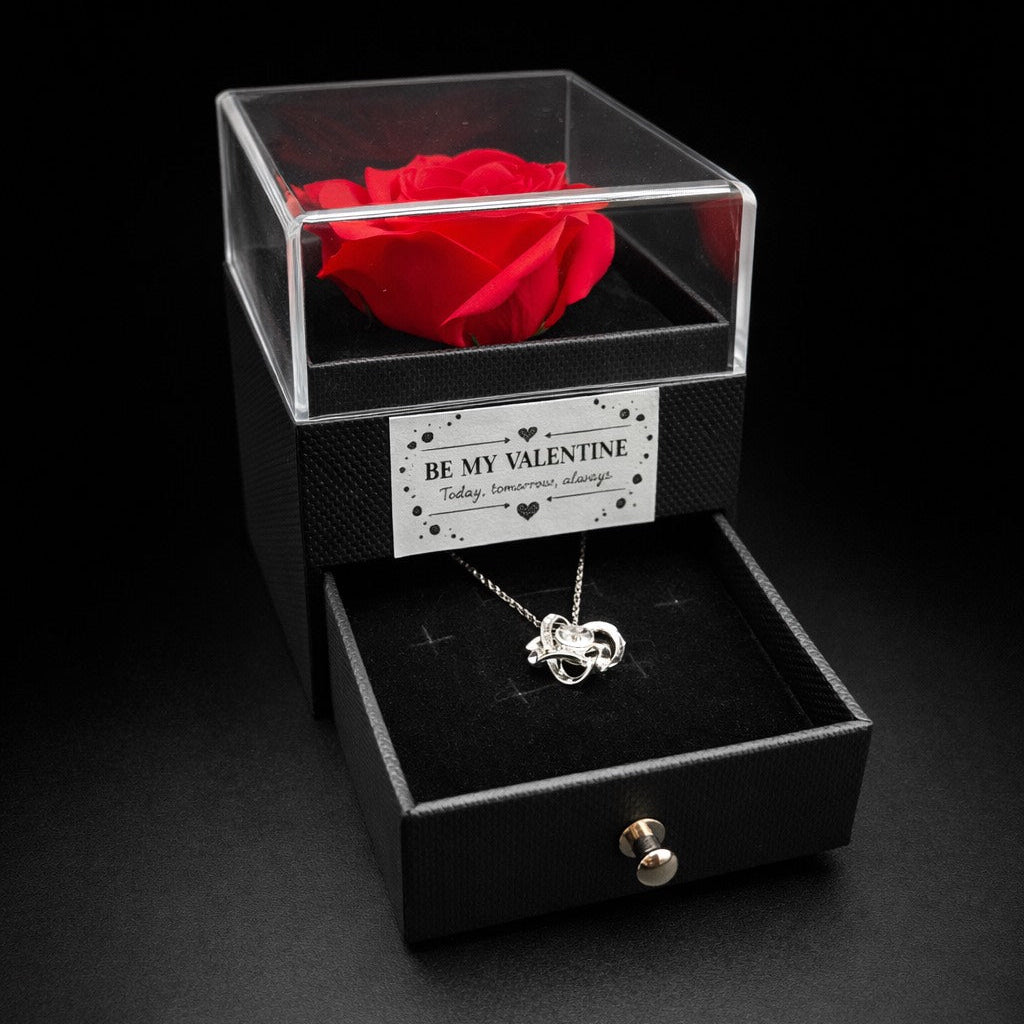 Coffret Rose & Collier