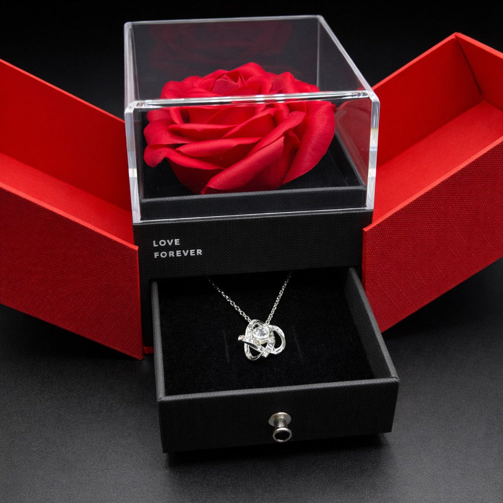 Coffret Rose & Collier