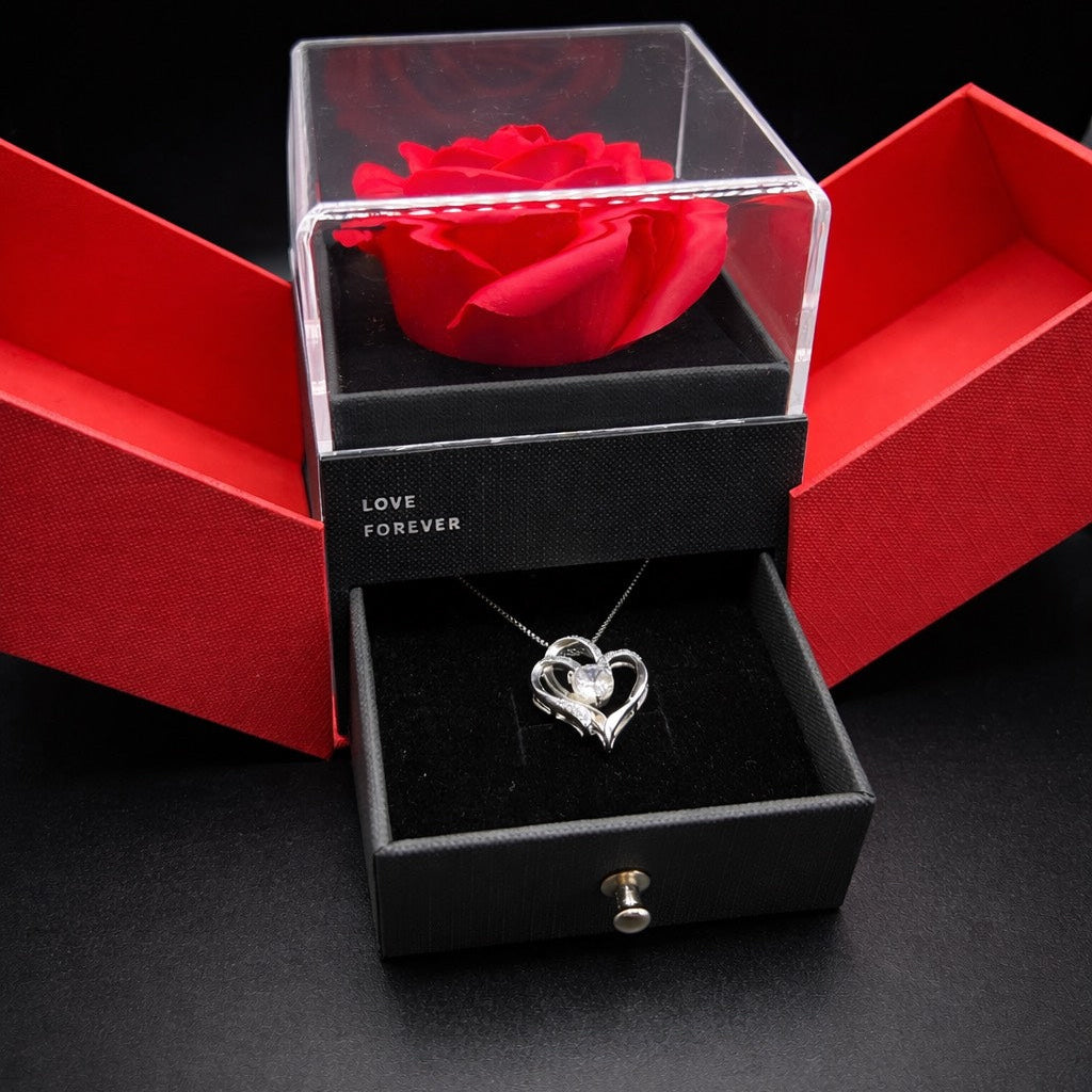 Coffret Rose & Collier