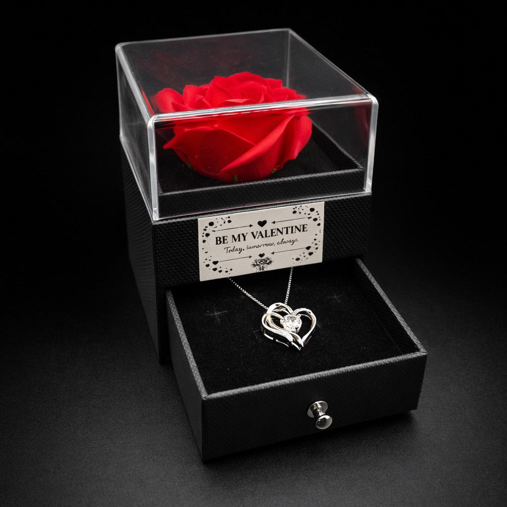 Coffret Rose & Collier