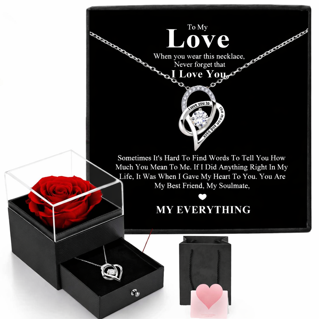 Coffret Rose & Collier