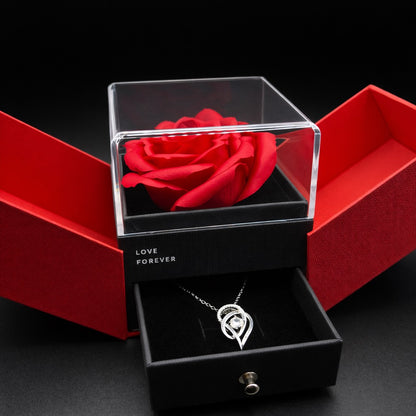 Coffret Rose & Collier