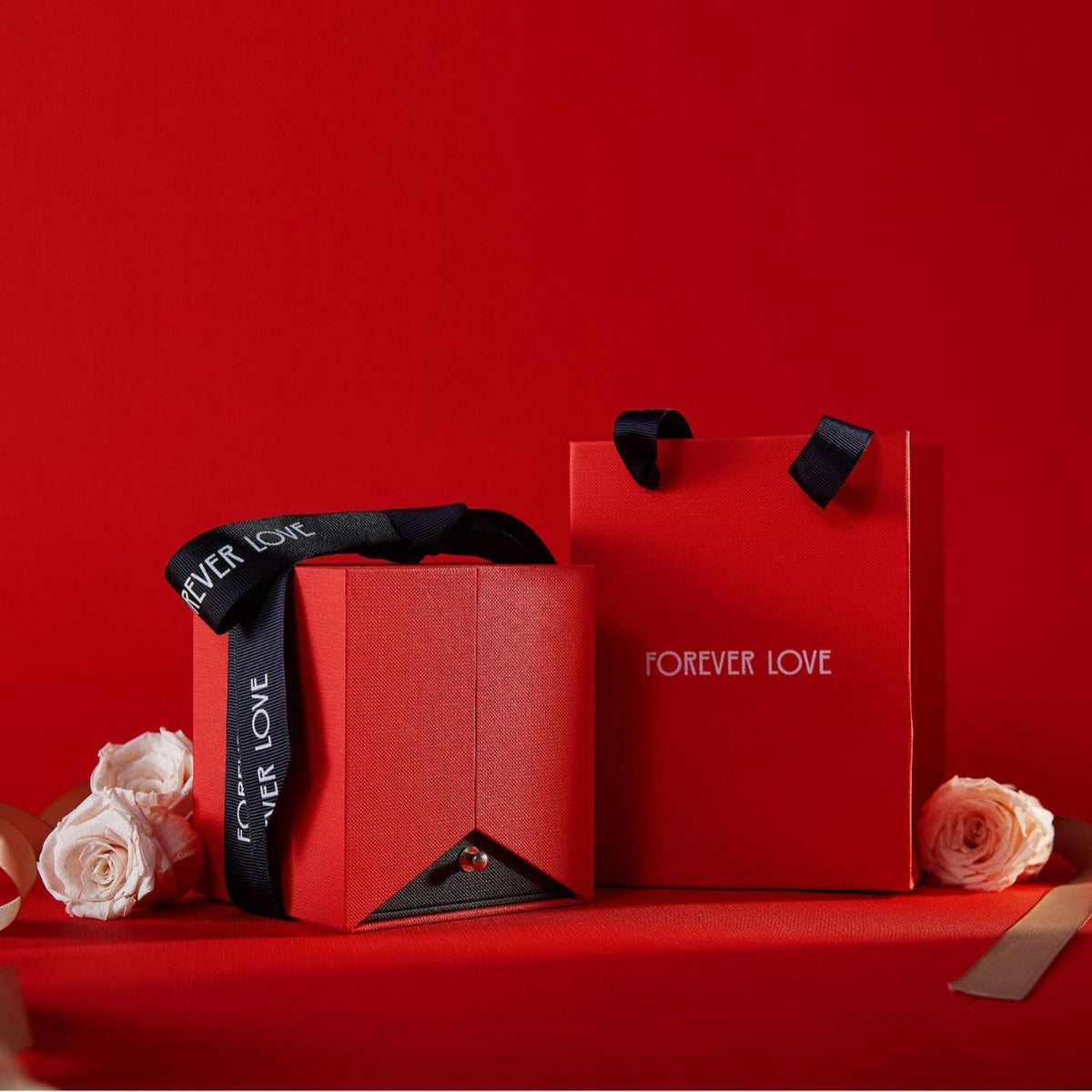 Coffret Rose & Collier